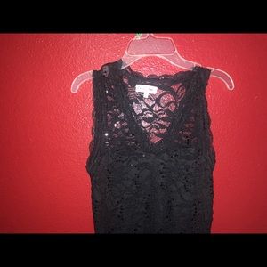 Black skintight dress